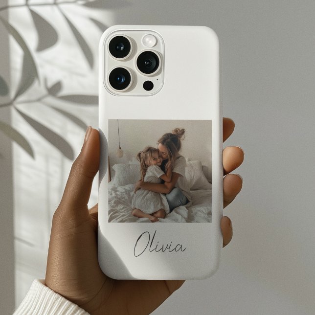 Custom Name & Photo  | Personalized Gift Case-Mate iPhone Case (Creator Uploaded)