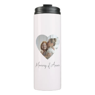 Custom Name & Photo Personalized Thermal Tumbler