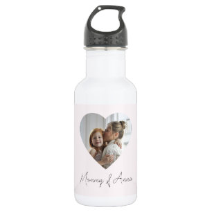 Custom Name & Photo Personalized Water Bottle