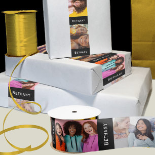 Custom Name Photo Ribbon