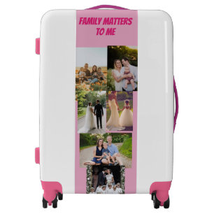 Custom Name Photo Travel Suitcase And Travel Bags.