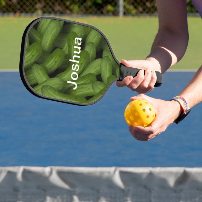 Custom Name Pickles Pickleball Paddle (Insitu)