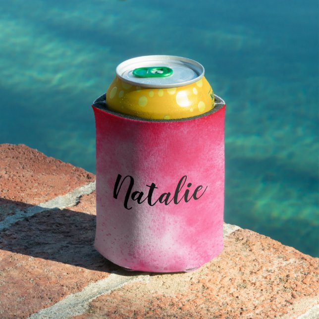 Custom Name Pink Cooler (In Situ Pool)