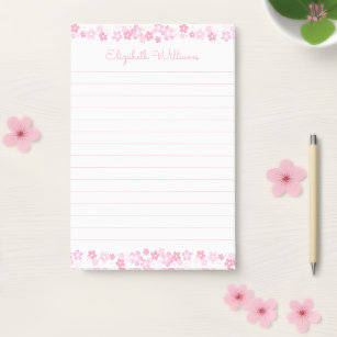 Custom large Post-it® notes with cute red border, Zazzle