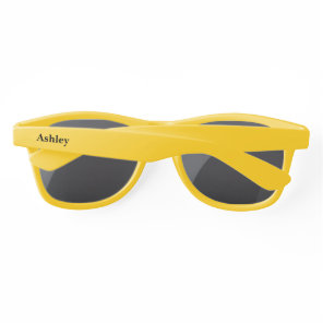 Custom Name Plastic Sunglasses
