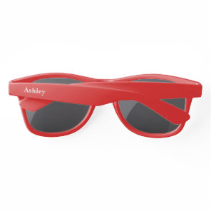 Custom Name Plastic Sunglasses