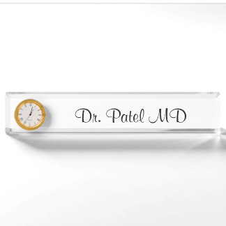 Custom Name Plate