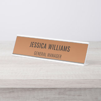 Custom Name Plate | Personalized Desk Name Sign