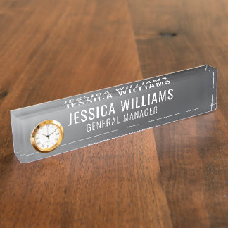 Custom Name Plate | Personalized Desk Name Sign