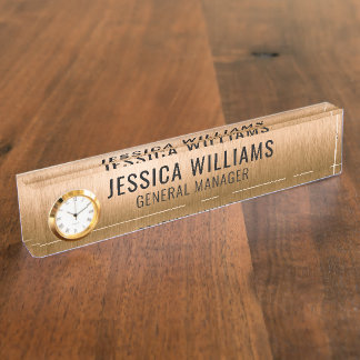 Custom Name Plate | Personalized Desk Name Sign