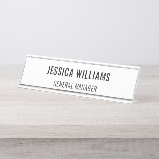 Custom Name Plate | Personalized Desk Name Sign