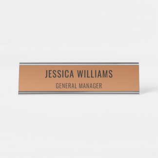 Custom Name Plate | Personalized Desk Name Sign