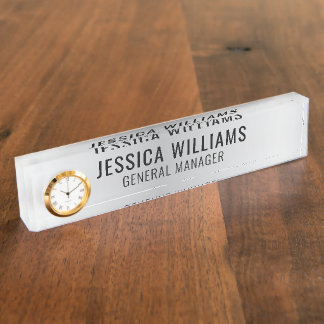 Custom Name Plate | Personalized Desk Name Sign