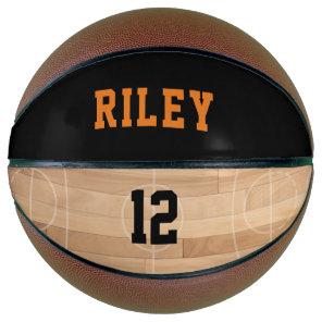Custom Name Player Number Basketball