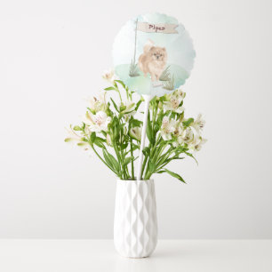 Custom Name Pommeranian Pet Dog Balloon