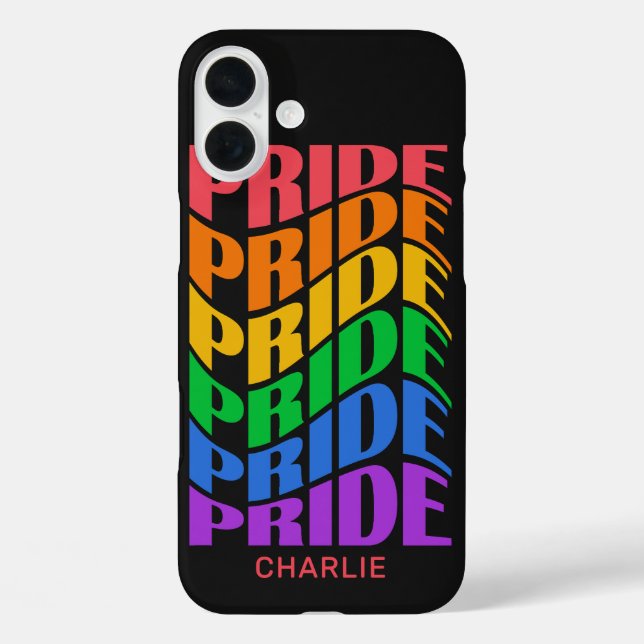 Custom Name Pride Case-Mate iPhone Case (Back)