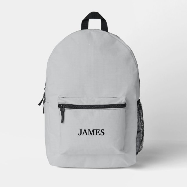 Custom Name Printed Backpack (Front)