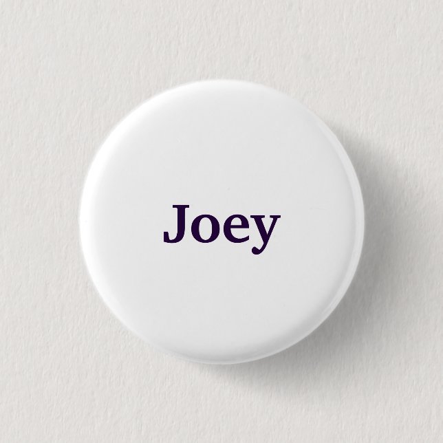 Custom name purple text button (Front)
