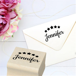 Custom Name Queen Rubber Stamp