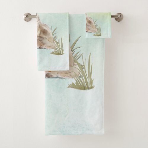 Custom Name Ragdoll Cat Pet Bath Towel Set