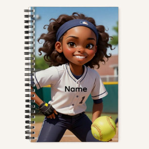 Custom Name Ready Set Play Notebook