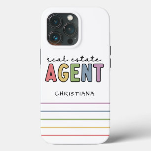 Custom Name Real Estate Agent Realtor Gifts iPhone 13 Pro Case