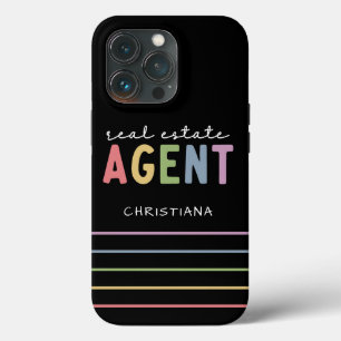 Custom Name Real Estate Agent Realtor Gifts iPhone 13 Pro Case