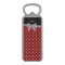 Custom name red diamonds silver glitter bow