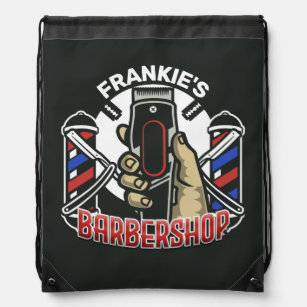 custom barber backpacks