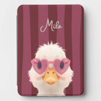 Custom Name Retro Cute Silly Goose Kindle Cover