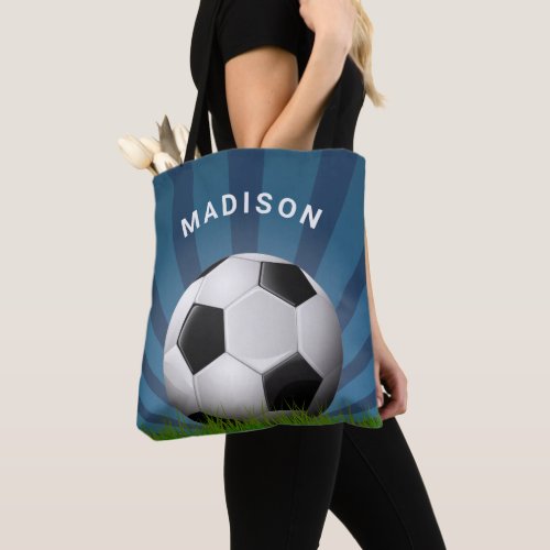 Custom name Retro Soccer Ball bags