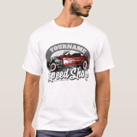 Custom NAME Rockabilly Roadster Speed Shop Garage