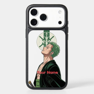 Custom Name Roronoa Zoro Anime Cool iPhone Case