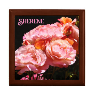 Custom Name Rose gift Keepsakes Valentine's Day Box