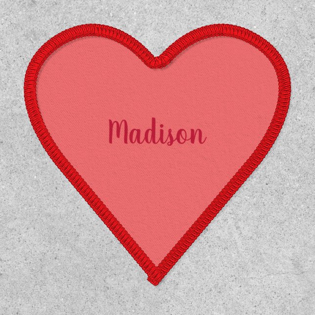 Custom name(s) Love Patch (Front)