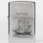 Custom Name Sailing Ship Sailboat Windjammer