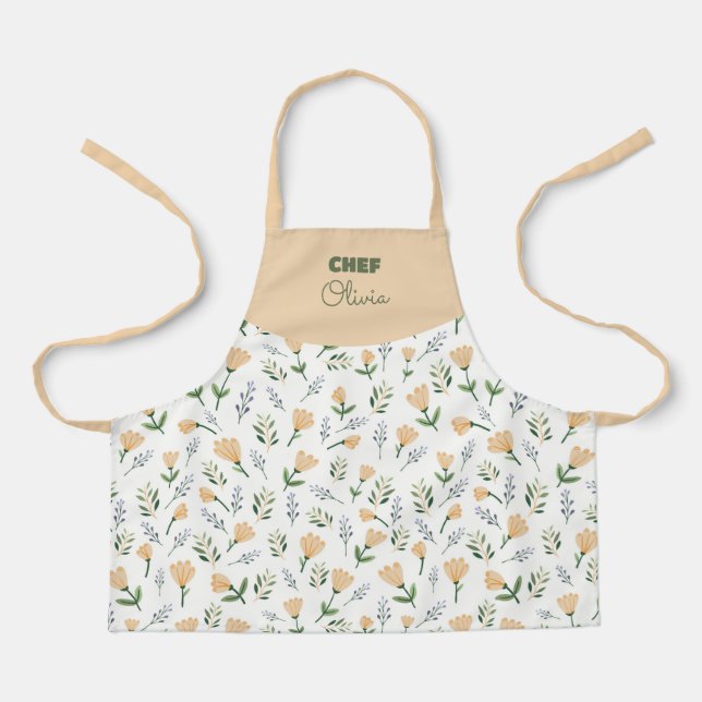 Custom Name Scandinavian Apron (Front)