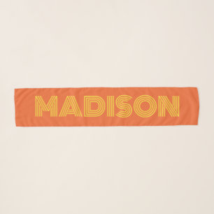 Custom Name Scarf