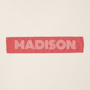 Custom Name Scarf