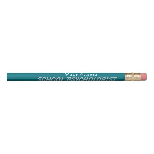 Custom Name School Psychologist Pencils