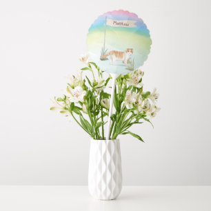 Custom Name Scottish Fold Cat Pet Balloon