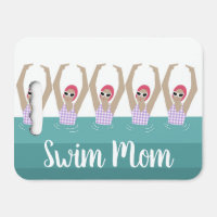 Custom Name Script Artistic Synchro Swim Mom 