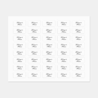 Custom Name Script Font Kids' Labels