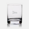 Custom name script rocks glass | Zazzle