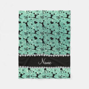 Seafoam Green Fleece Blankets & Throws | Zazzle