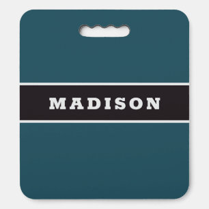 Custom name seat cushion