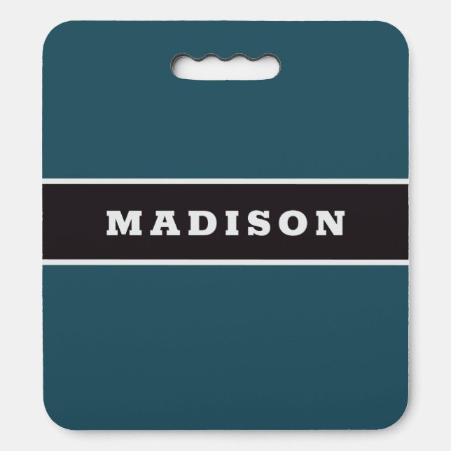 Custom name seat cushion (Front Vertical)