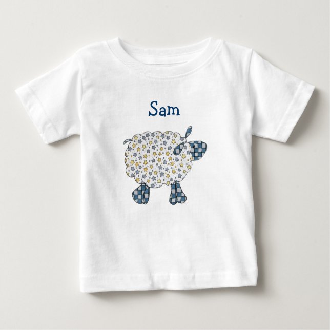 Custom Name Sheep T-Shirt (Front)