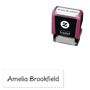 Custom Name Signature Business Owner Self-inking Stamp