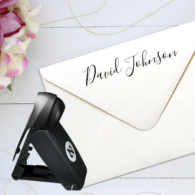 Custom Name Signature Personalized Pocket Stamp (Creator Uploaded)